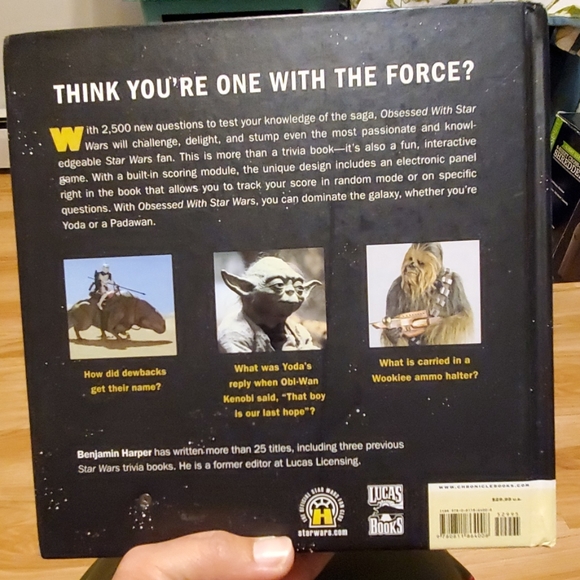 Like New Obsessed with Star Wars Hardcover Book - Picture 2 of 2